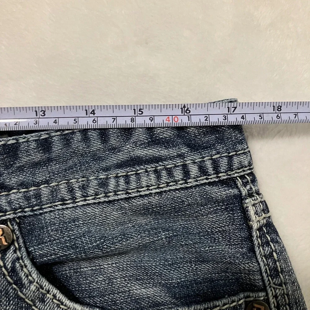 Rock & Roll Cowboy Pistol Regular Bootcut Jeans Men's Size 34x36 Medium Wash